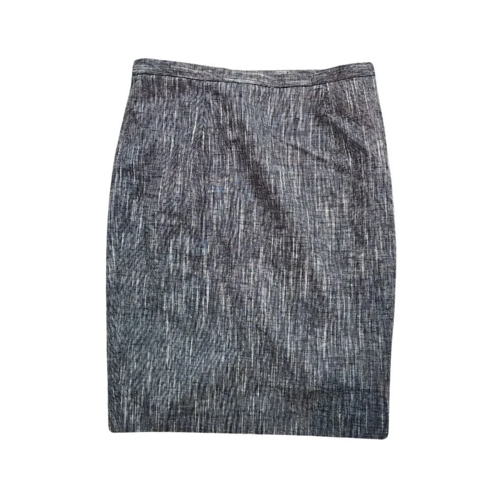Michael‎ Kors Womens Gray Pencil Skirt Knee Length Size 8